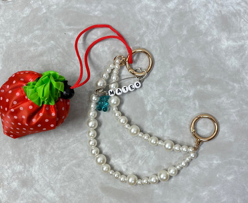 Personalized Pearl Charm