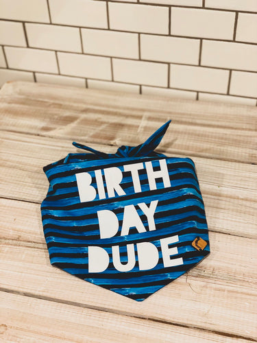 Birthday Dude Bandana